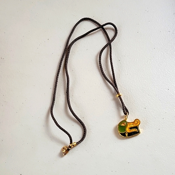 Vintage MFA Museum of Fine Arts 1978 Duck Necklace - Picture 2 of 5